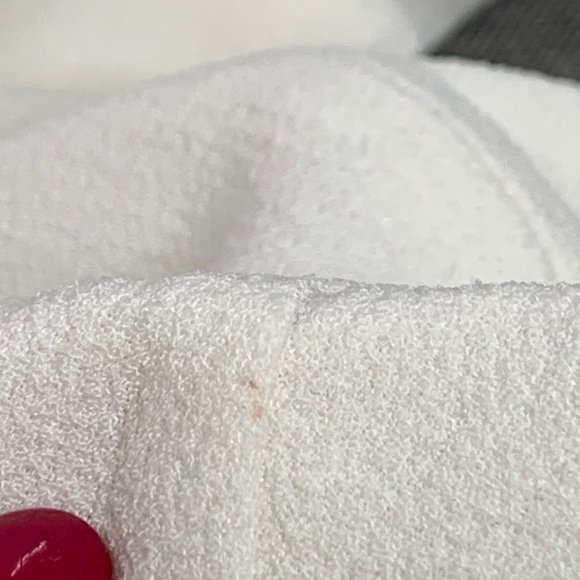 J.O.A. Los Angelas White Elegant Romper Scoop Neck Large Sleeveless Lined Zipper - Picture 8 of 16